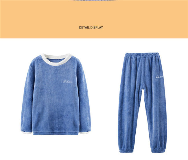 ルームウェア キッズパジャマ もこもこ 上下セット 男の子 ナイトウェア プレゼント 冬 起毛 おしゃれ 可愛い 誕生日 部屋着 長袖 韓国 