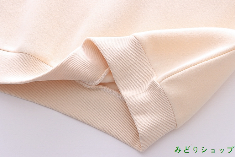 トレーナー 裏起毛 裏ボア 熊くま 風船 長袖 レディース 森ガール 