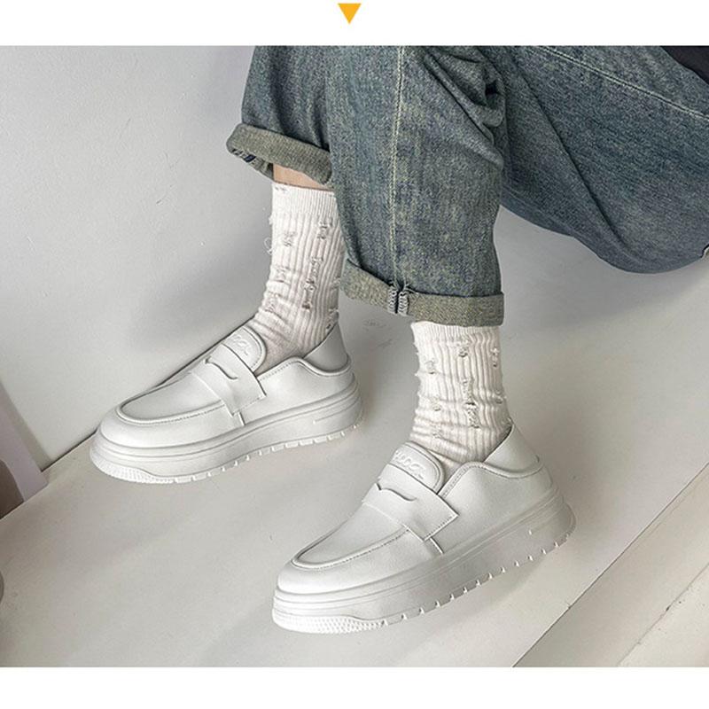 ローファー レディース スリッポン 厚底 柔らかいソール 痛くない 走れる 衝撃吸収 美脚 日常着用 歩きやすい 通勤 滑り止め モカシン 