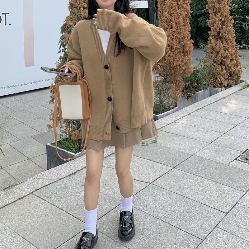 超。 レディース ニット Vネック カーディガン 秋 セーター 春 洗える 冬 羽織 ゆる 伸縮性 カジュアル 上品 ゆったり おしゃれ 超目玉 長袖 