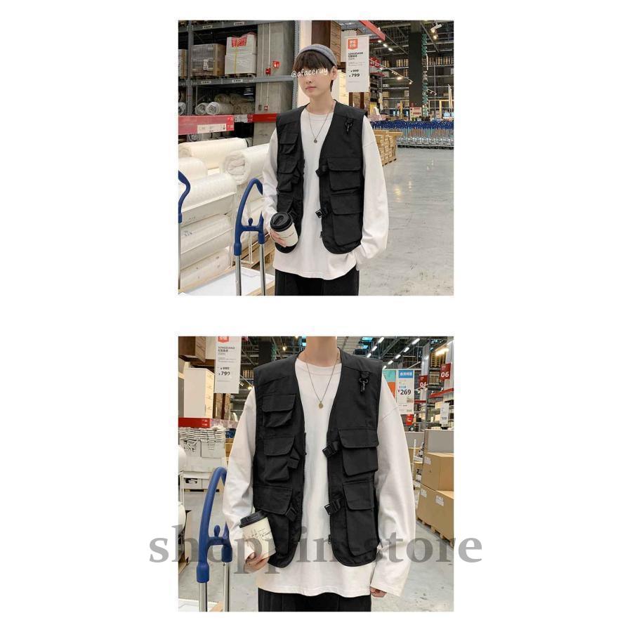 ベスト メンズ レディース トップス フィッシングベスト 多ポケット 男女兼用 多機能ベスト キャンプ 登山 山登りカジュアル 釣り 