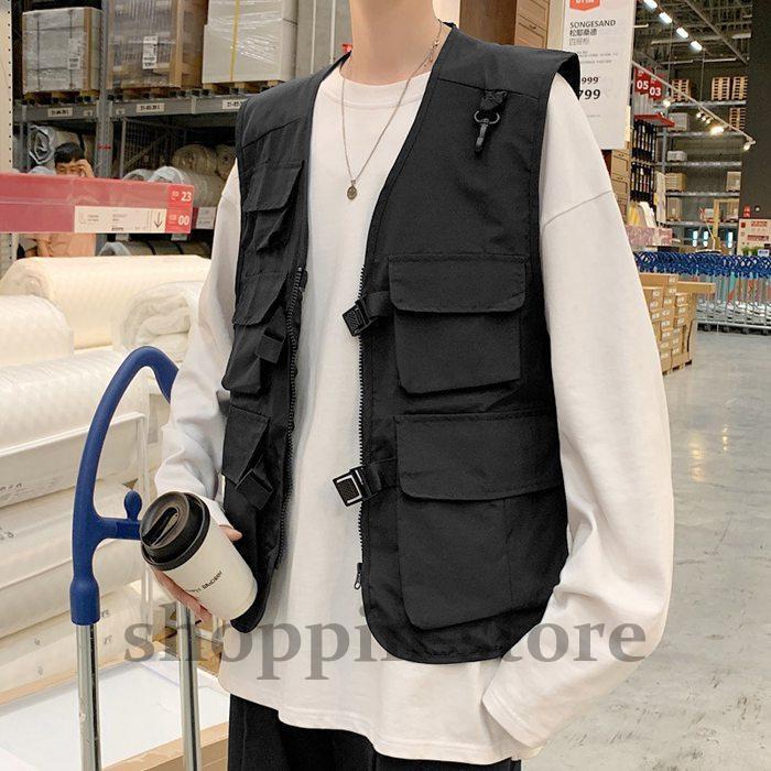 ベスト メンズ レディース トップス フィッシングベスト 多ポケット 男女兼用 多機能ベスト キャンプ 登山 山登りカジュアル 釣り 