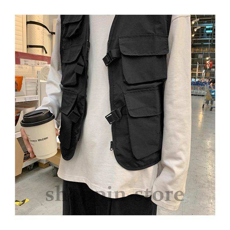 ベスト メンズ レディース トップス フィッシングベスト 多ポケット 男女兼用 多機能ベスト キャンプ 登山 山登りカジュアル 釣り 