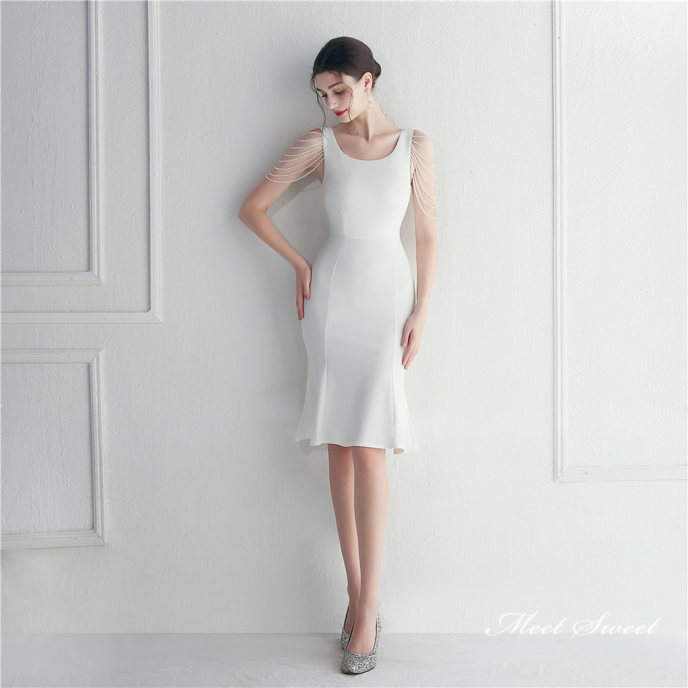 カラードレス ミニドレス パーティードレス 結婚式 二次会 発表会 ミディアムドレス 袖なし 演出 演奏会 ファスナー サテン ワンピース フォーマルドレス 