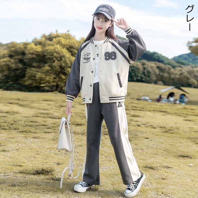 ジャージ 上下 子供服女の子 送料無料 スポーツウェアユニセックス セットアップ トレーニングウェア ランニングウェア イベント 文化祭 学園祭 ユニフォーム 