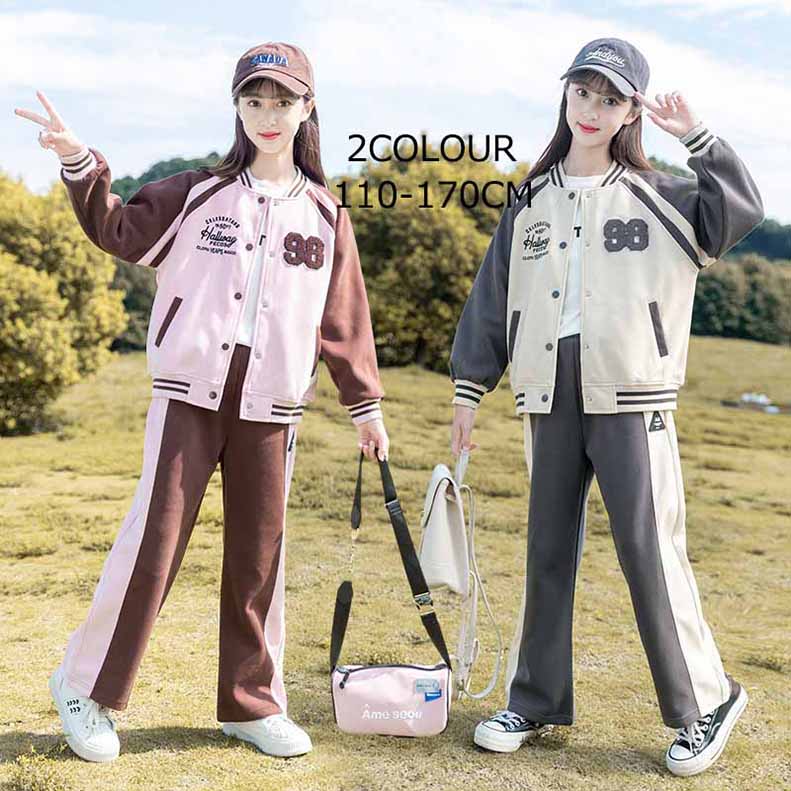 ジャージ 上下 子供服女の子 送料無料 スポーツウェアユニセックス セットアップ トレーニングウェア ランニングウェア イベント 文化祭 学園祭 ユニフォーム 