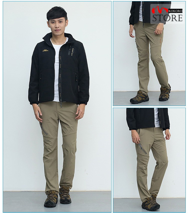 トレッキングパンツ メンズ レディース 速乾パンツ 登山パンツ 撥水 アウトドア 自転車 ロングパンツ ストレッチ 作業用ズボン 釣り 