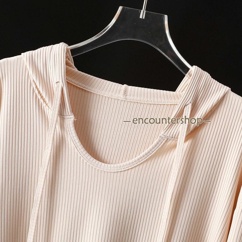 レディース 長袖 プルオーバー トップス 羽織 フード付き 春秋 カジュアル おしゃれ 薄手 ゆったり 体型カバー UVカット 