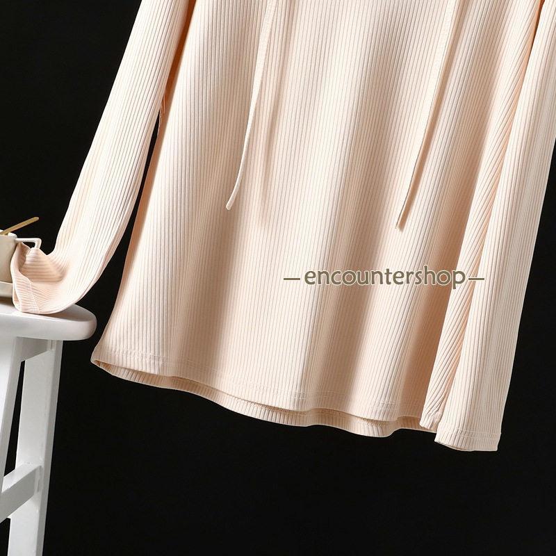 レディース 長袖 プルオーバー トップス 羽織 フード付き 春秋 カジュアル おしゃれ 薄手 ゆったり 体型カバー UVカット 