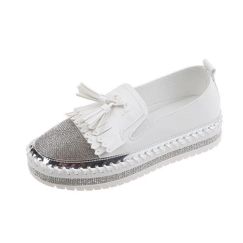 ローファー レディース スリッポン 厚底 柔らかいソール 痛くない 通勤 滑り止め 日常着用 歩きやすい 走れる 衝撃吸収 モカシン 美脚 