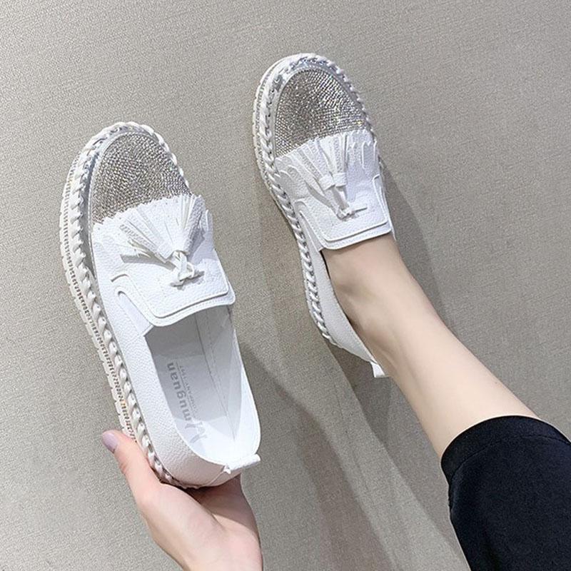 ローファー レディース スリッポン 厚底 柔らかいソール 痛くない 通勤 滑り止め 日常着用 歩きやすい 走れる 衝撃吸収 モカシン 美脚 