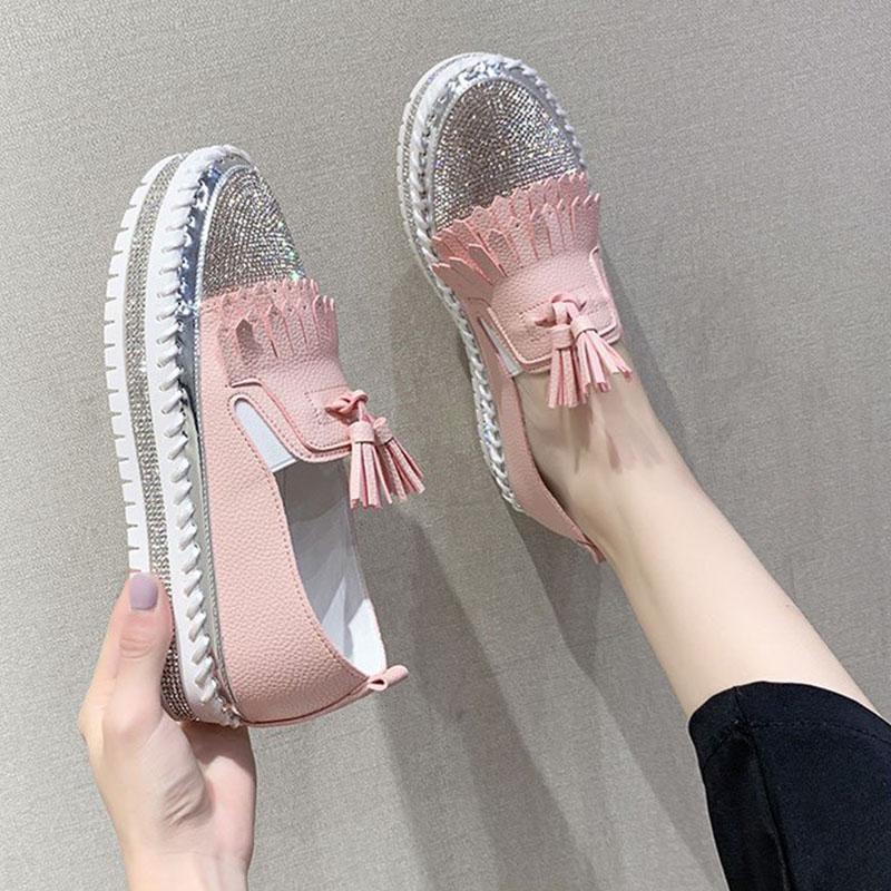 ローファー レディース スリッポン 厚底 柔らかいソール 痛くない 通勤 滑り止め 日常着用 歩きやすい 走れる 衝撃吸収 モカシン 美脚 