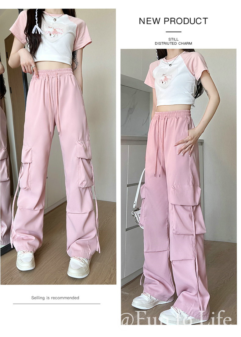 カーゴパンツ ジョガーパンツ ロングパンツ ボ レディース パンツ 低身長 ワークパンツ カジュアルパンツ 高身長サイズ有 着痩せ 