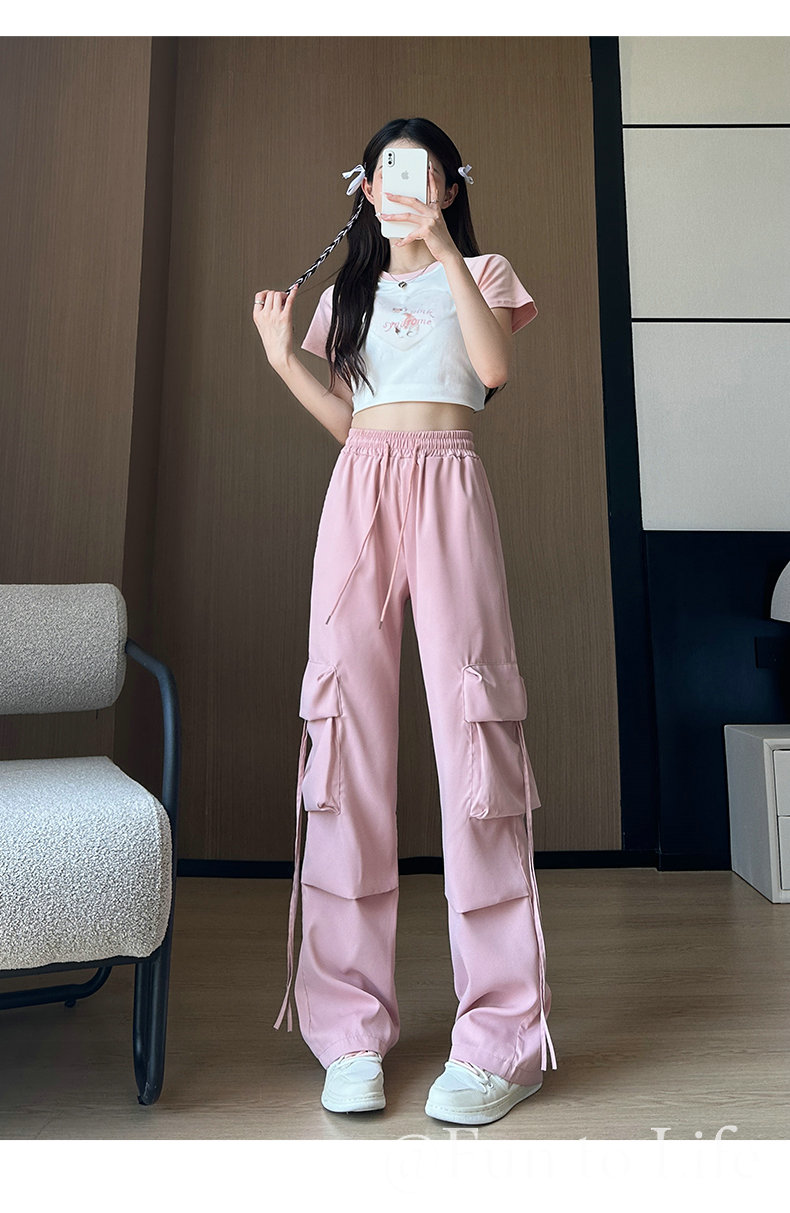 カーゴパンツ ジョガーパンツ ロングパンツ ボ レディース パンツ 低身長 ワークパンツ カジュアルパンツ 高身長サイズ有 着痩せ 
