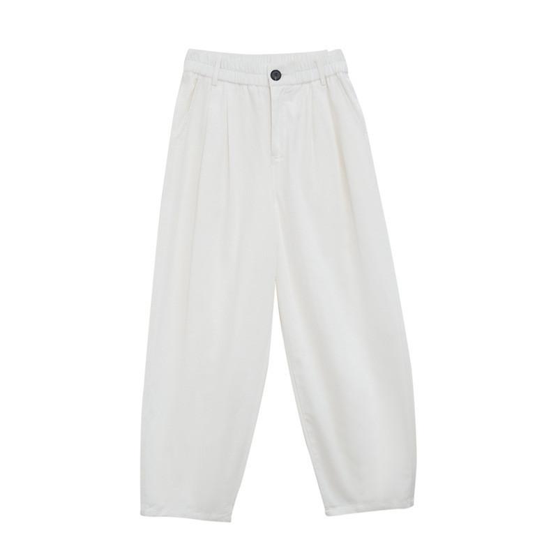 チノパン ワイドパンツ テーパードパンツ レディース ウエストゴム ズボン ロング 体型カバー ボゆったり イージーパンツ ガウチョ 春夏 