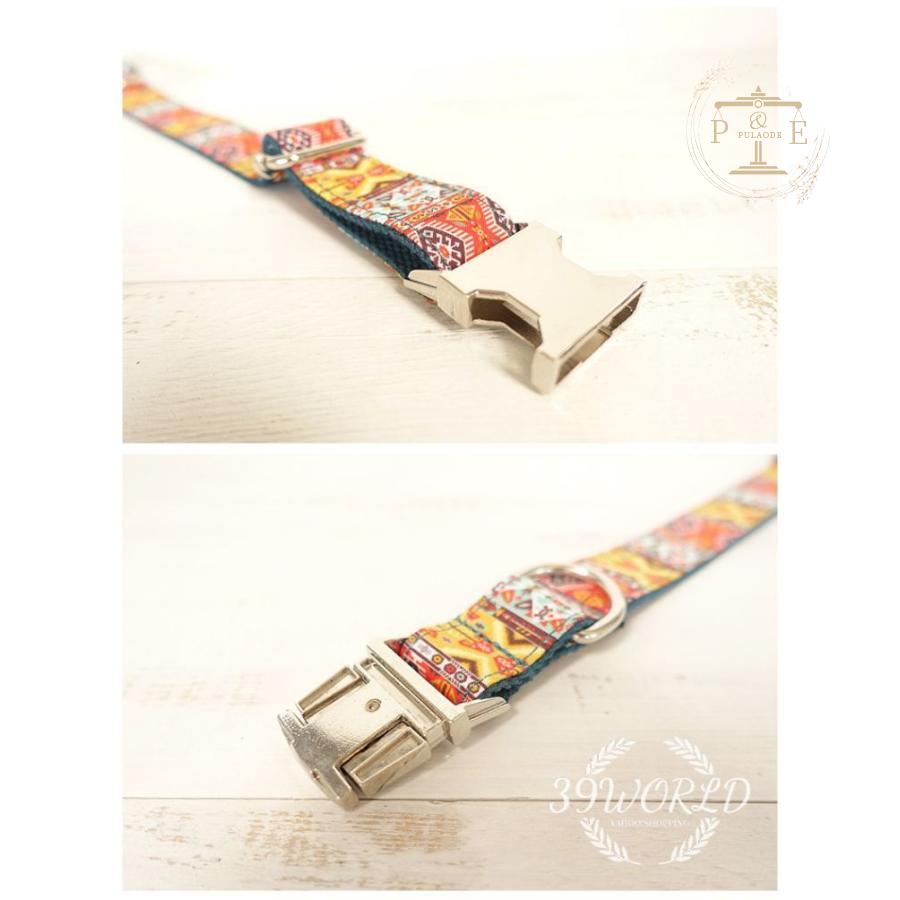 首輪 名前入り 小型犬 中型犬 大型犬 首輪 ナイロン 名札 IDタグ 犬 猫用品 ペット用品 迷子札 カスタマイズ 