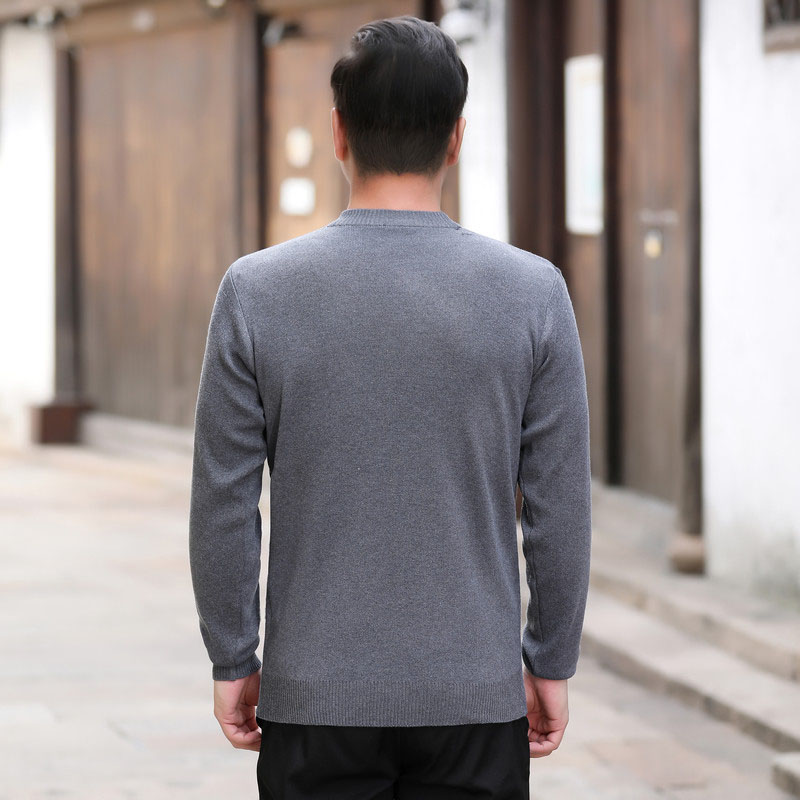 ニット セーター メンズ◆クルーネック秋服 冬服 紳士 メンズ ゴルフ クリスマス シニア 敬老の日 誕生日 プレゼント ギフト シニアファッション 