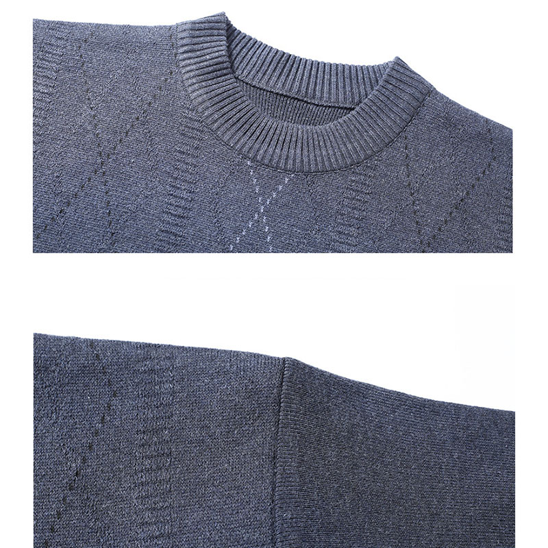 ニット セーター メンズ◆クルーネック秋服 冬服 紳士 メンズ ゴルフ クリスマス シニア 敬老の日 誕生日 プレゼント ギフト シニアファッション 