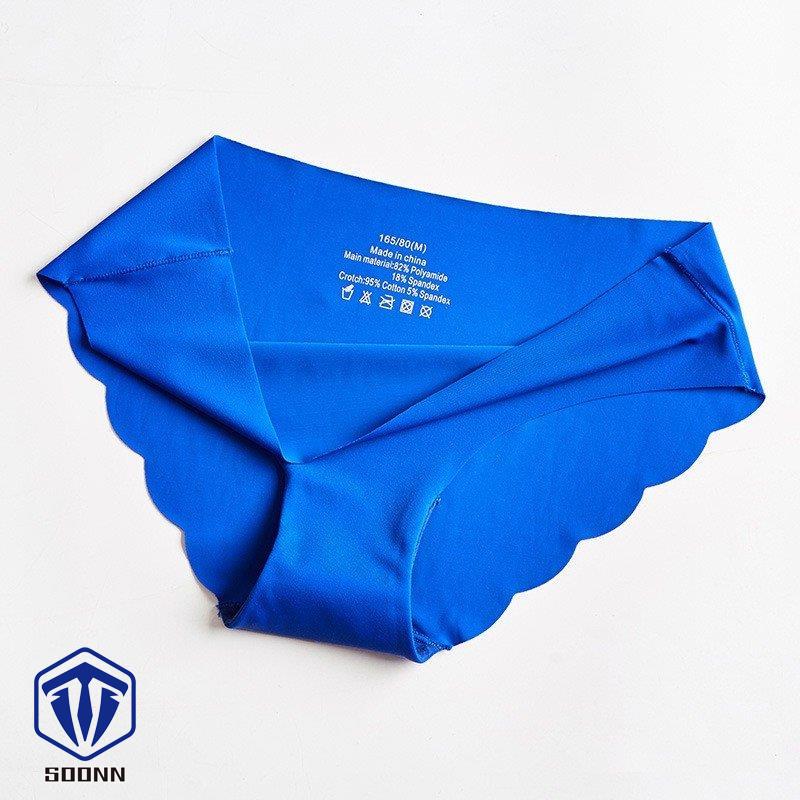 レディースショーツ パンツ パンティー インナー 女性下着 ランジェ透け感 カラバリ豊 波形カット シームレス 無地 レース シンプル 