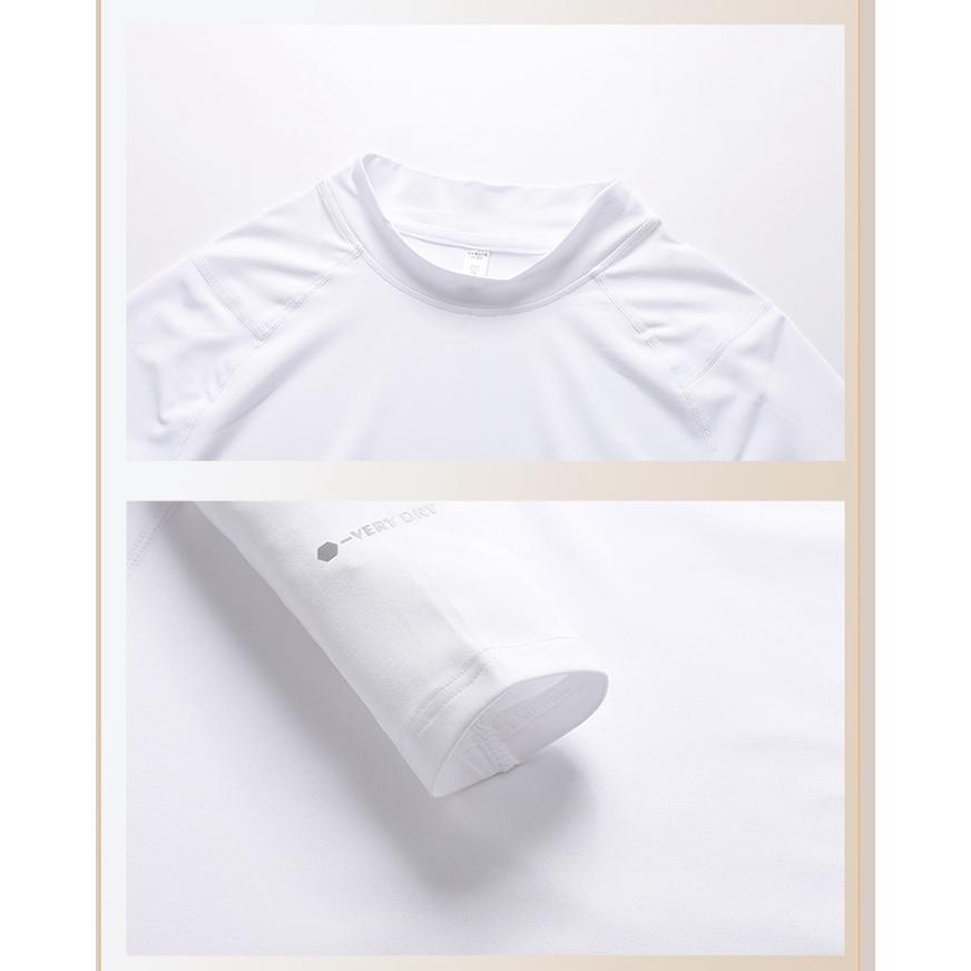 Tシャツ 長袖Tシャツ メンズ ボトルネック 長袖 弾力性 シンプル 速乾性 ストレッチ トップス 無地 カジュアル 通気性 