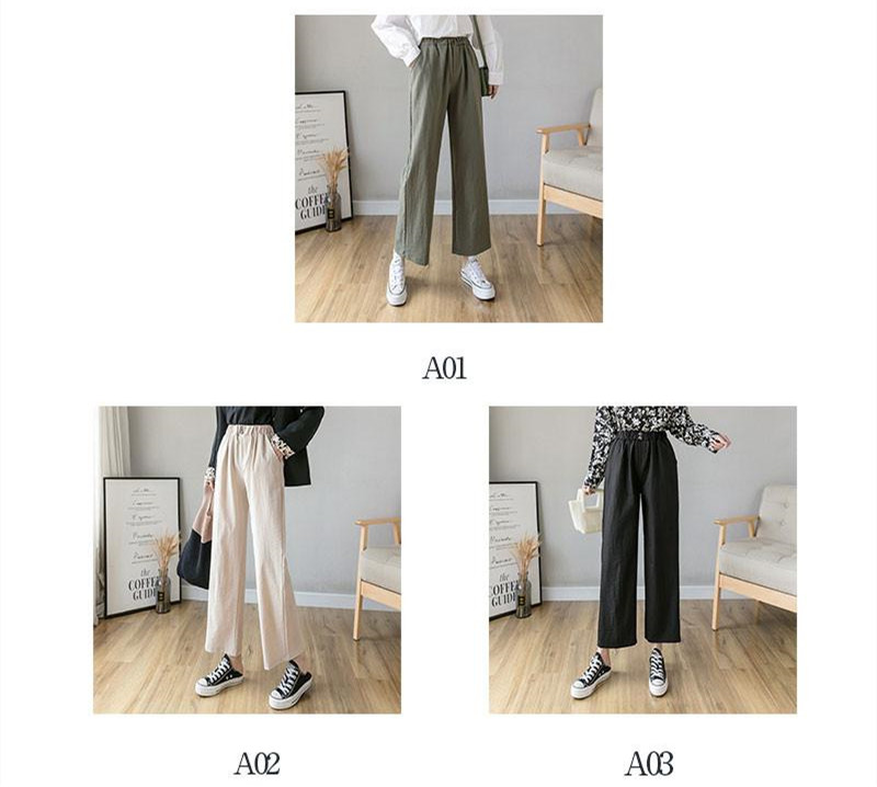 チノパン ワイドパンツ レディース リネン テーパードパンツ パンツ 秋 ゆったり イージーパンツ カジュアル ズボン ウエストゴム 春 夏 ロング 
