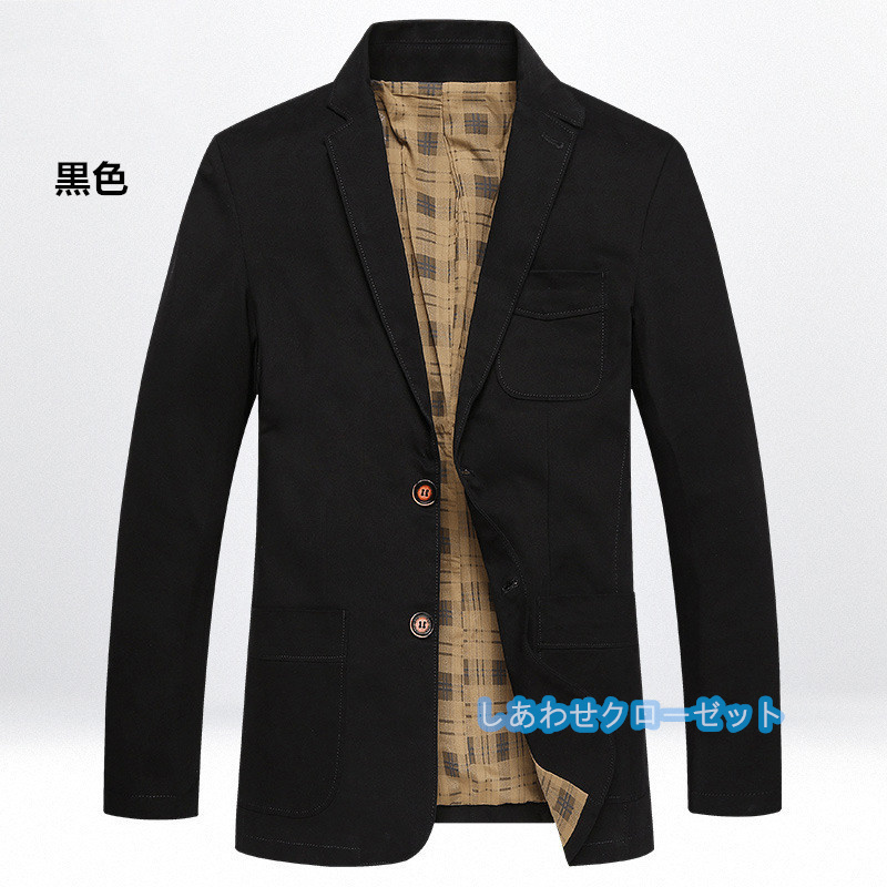 テーラードジャケット メンズ おしゃれ ブレザージャケット カジュアルスーツ 無地 春秋冬 通勤 アウター フォマールスーツ 紳士用 ビジネススーツ 