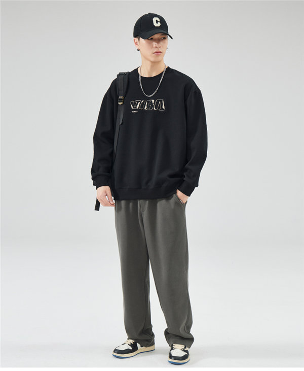 トレーナー メンズ トレーニングウェア ルームウェア 部屋着 プルオーバー 春秋 送料無料 スウェット 韓国ファッション 長袖 スポーツウェア Uネック 