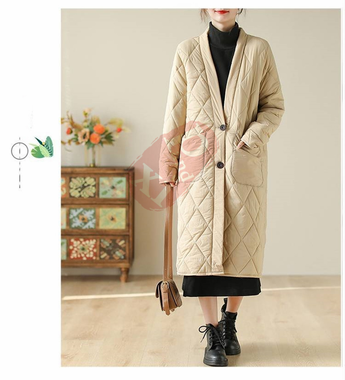 中綿コート ダウンジャケット ダウンコート ロング丈 チェスターコート 防寒 冬 体型カパー アウター 40代50代 トップス ゆったり レディース お出かけ 