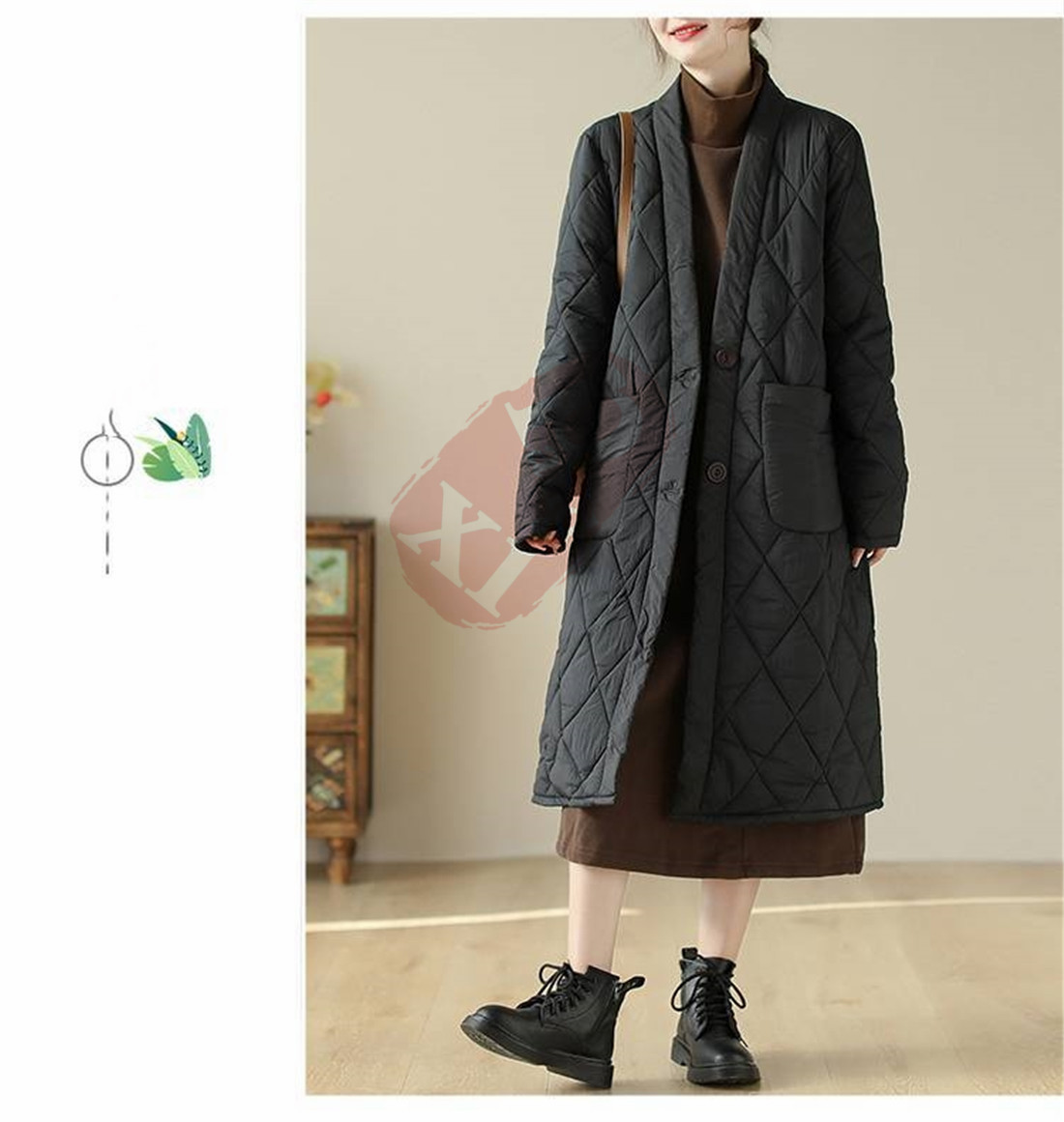 中綿コート ダウンジャケット ダウンコート ロング丈 チェスターコート 防寒 冬 体型カパー アウター 40代50代 トップス ゆったり レディース お出かけ 