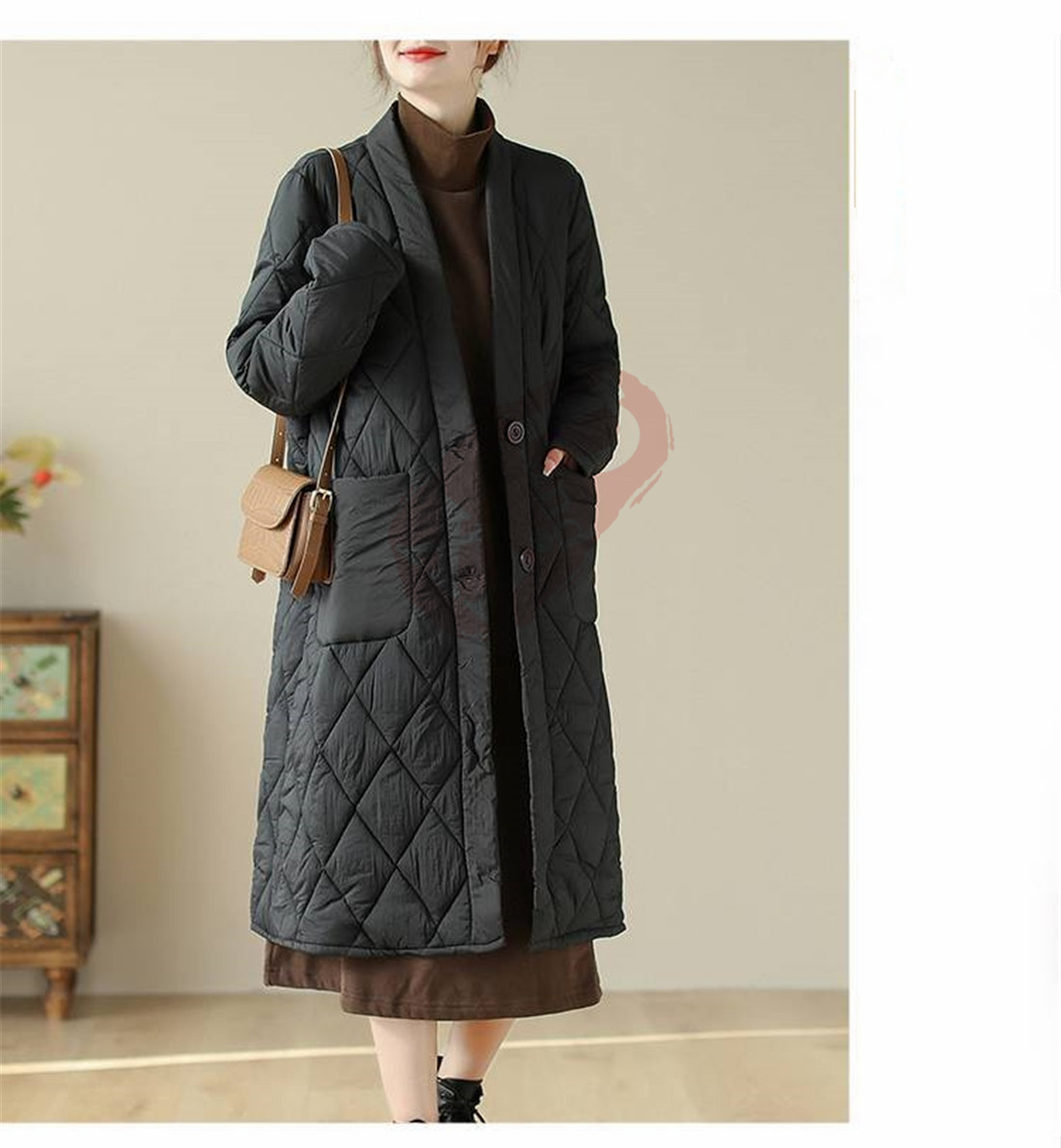 中綿コート ダウンジャケット ダウンコート ロング丈 チェスターコート 防寒 冬 体型カパー アウター 40代50代 トップス ゆったり レディース お出かけ 