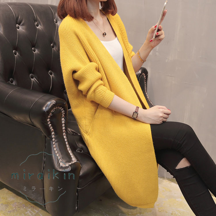 ニット コーディガン カーディガン ロング レディース 春 アウター 冬 ドロップショルダー 30代 きれいめ ドルマンスリーブ 長袖 可愛い ゆったり 20代 秋 40代 