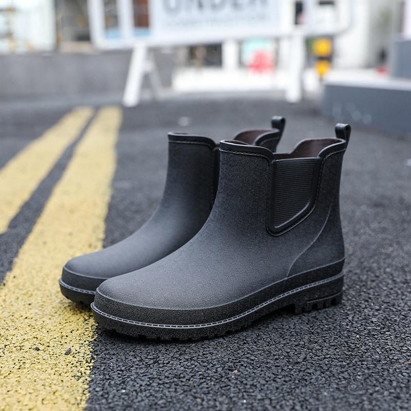レインメンズ レインブーツ コックスニーカー 父の日 レインブーツ 梅雨対策 防水 ミドル丈 レイングッズ雨靴 梅雨 アウトドア 