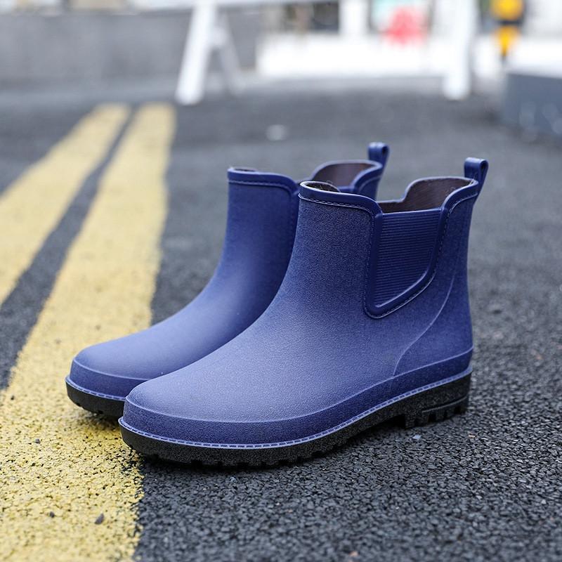 レインメンズ レインブーツ コックスニーカー 父の日 レインブーツ 梅雨対策 防水 ミドル丈 レイングッズ雨靴 梅雨 アウトドア 