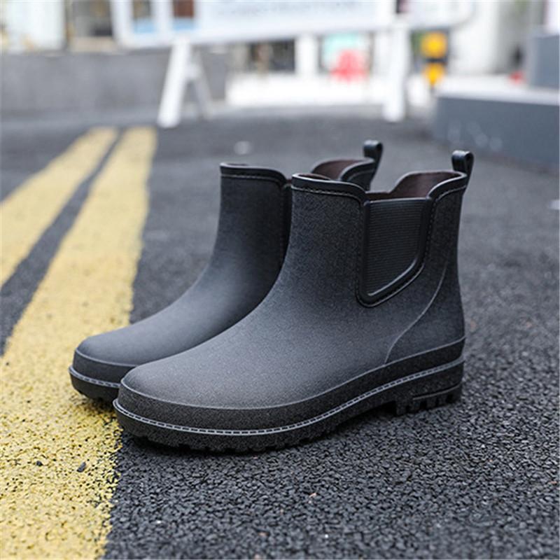 レインメンズ レインブーツ コックスニーカー 父の日 レインブーツ 梅雨対策 防水 ミドル丈 レイングッズ雨靴 梅雨 アウトドア 