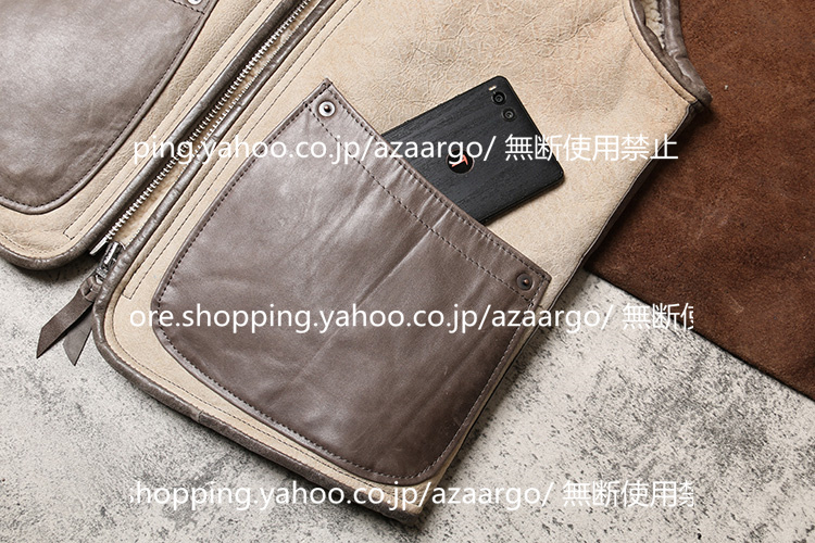 レザーベスト メンズ ラムレザー ベスト 。 羊革 高級レザー バイク用ベスト カジュアル フォーマル 通勤 大きいサイズ チョッキ ジレベスト 