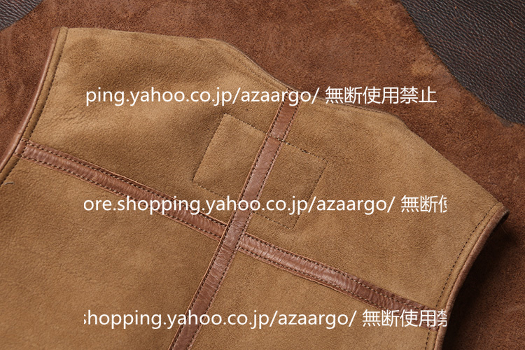 レザーベスト メンズ ラムレザー ベスト 。 羊革 高級レザー バイク用ベスト カジュアル フォーマル 通勤 大きいサイズ チョッキ ジレベスト 