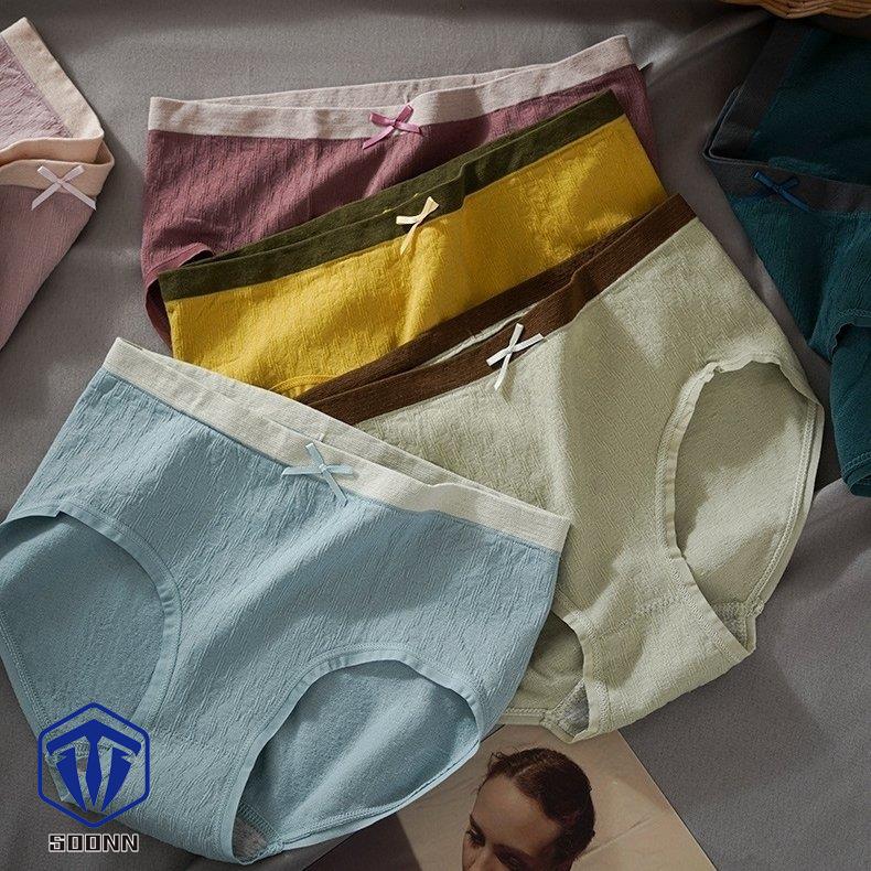 ショーツ スタンダード レディース 女性 下着 リボン カラバリ豊富 マスタード ピンク 伸縮性 インナー グレー 通気性 カーキ ブルー グリーン 