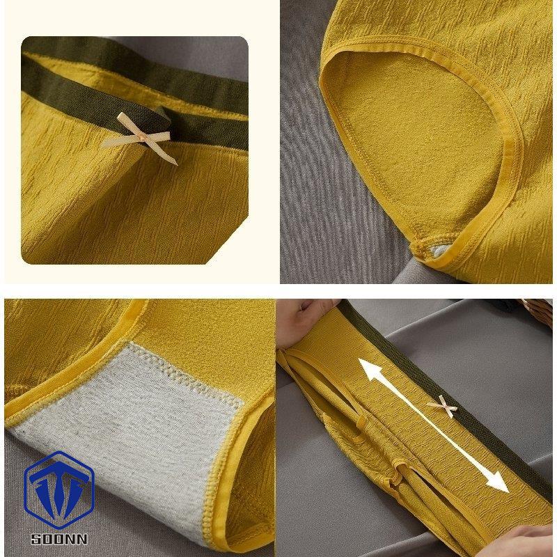 ショーツ スタンダード レディース 女性 下着 リボン カラバリ豊富 マスタード ピンク 伸縮性 インナー グレー 通気性 カーキ ブルー グリーン 