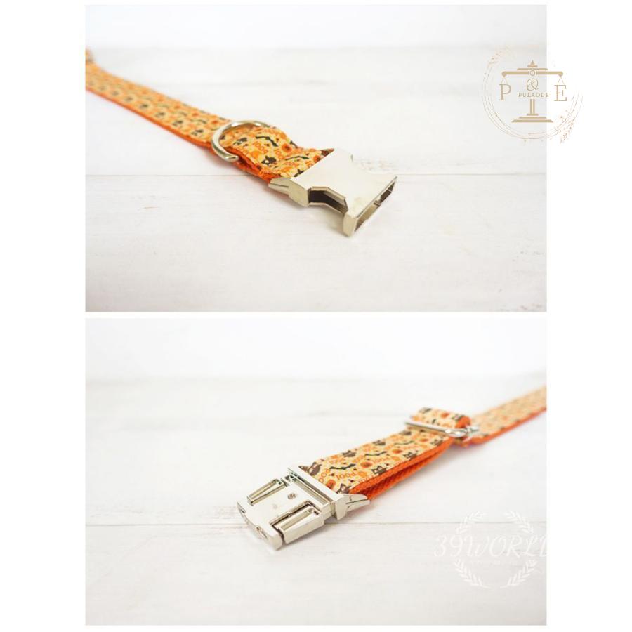 首輪 名前入り 小型犬 中型犬 大型犬 首輪 ペット用品 ナイロン 名札 IDタグ カスタマイズ 犬 猫用品 迷子札 