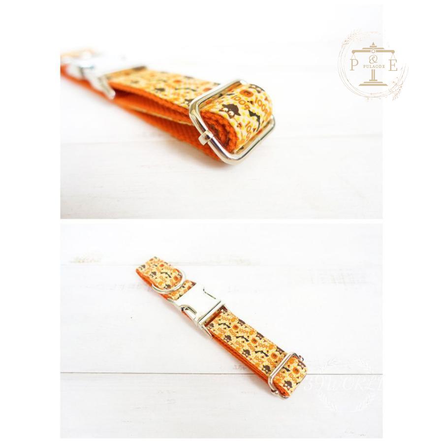 首輪 名前入り 小型犬 中型犬 大型犬 首輪 ペット用品 ナイロン 名札 IDタグ カスタマイズ 犬 猫用品 迷子札 