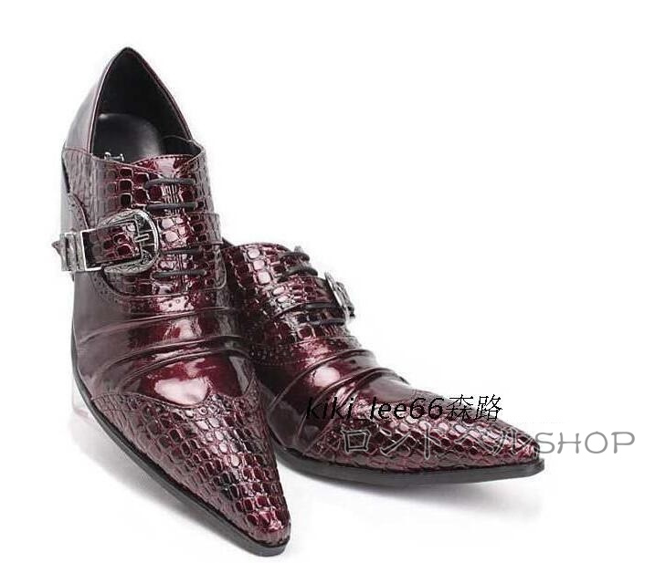 新作 メンズ ビジネスロングストレートチップ ヒール6.8CM 身長UP 。 脚長 美脚 大きいサイズ 紳士靴 革靴 お兄系 フォーマル ビジネス 