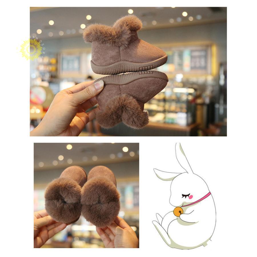 子供靴 子供ブーツ ムートンブーツ スノーブーツ 裏起毛 ショートブーツ 軽量 キッズブーツ ベビーふわふわ 抗菌防臭 