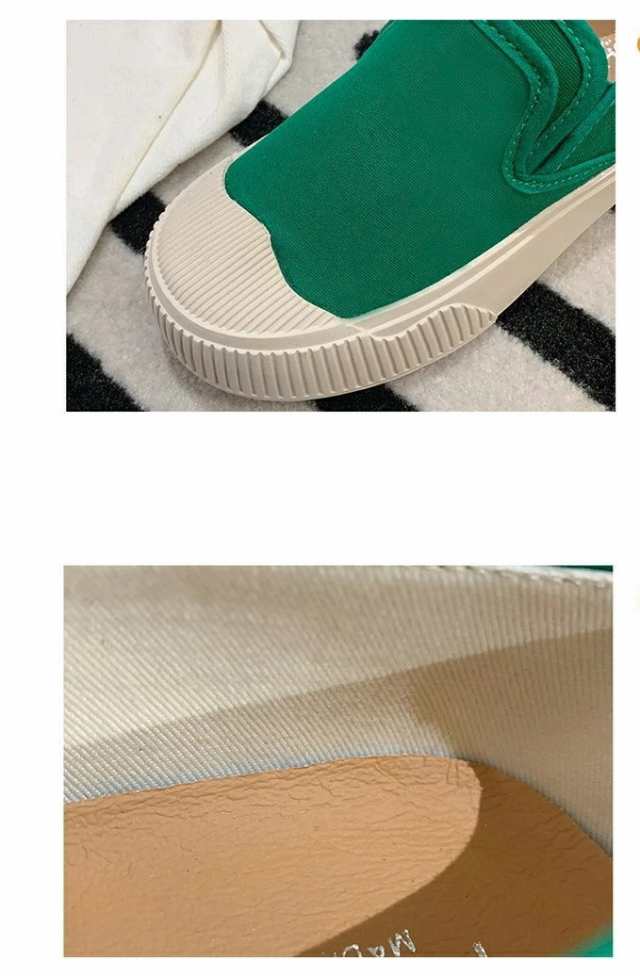 スニーカー レディース 厚底スニーカー スリッポン 疲れない 靴 キャンカジュアル 大人 フラット歩きやすい 