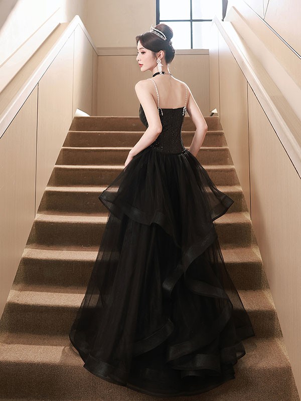 ロングドレス 大人 ピアノ 発表会 スリット入り キラキラ 大きいサイズ 演奏会 パーティードレス マキシ丈 結婚式 小さいサイズ 母親 