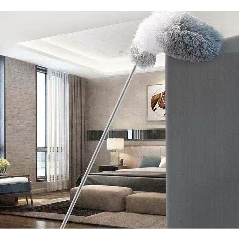 モップ 掃除用品 ホコリ取り 長い ロング 高所 洗える 隙間 埃 掃除用具 高いところ ほこり 80CM 掃除グッズ 280CM ハンディ は 伸縮 