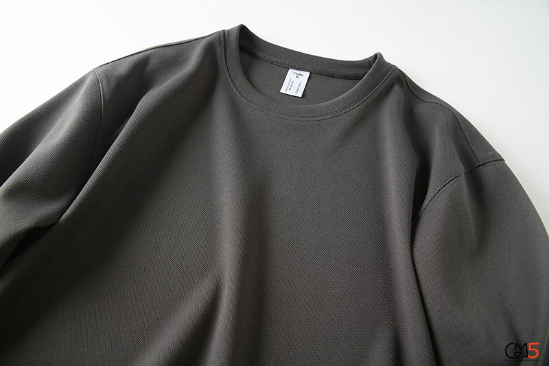 ロンｔシャツ メンズ 秋服 トップス トレーナー ブルオーバ 無地 シンプル 長袖Tシャツ 新作 ストリート 前後差 
