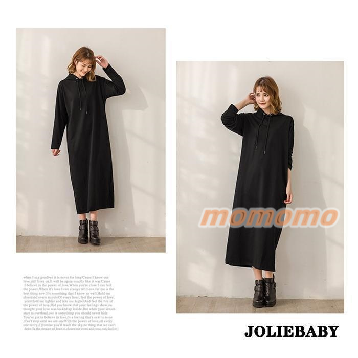 パーカーワンピース 春秋 レディース ワンピース 大きサイズ マキシ丈 ロングワンピース 体型カバー 長袖 ロング丈 フード付き 秋冬 