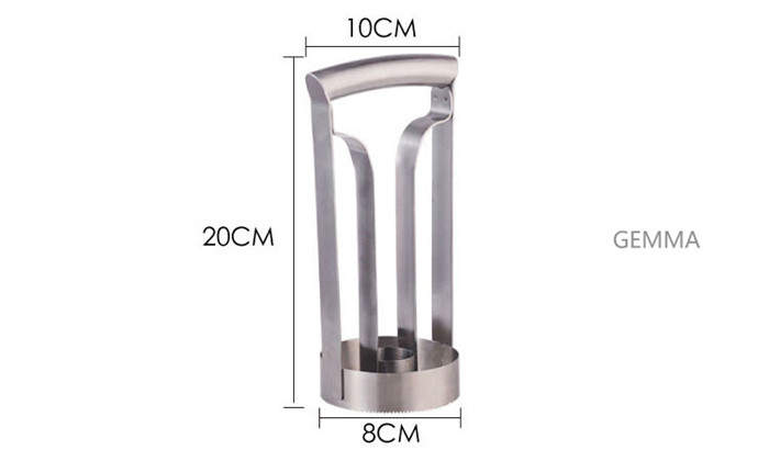 パイナップルカッター ステンレス パイナップルスライ皮むき器 果物 皮剥き機 便利小物  