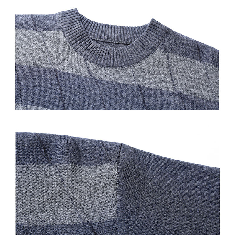 ニット セーター メンズ◆クルーネック秋服 冬服 紳士 メンズ シニア 敬老の日 誕生日 シニアファッション クリスマス ゴルフ ギフト プレゼント 