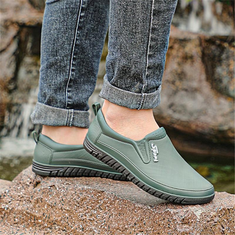 レインメンズ レインブーツ コック父の日 レインブーツ 梅雨対策 防水 滑り止め アウトドア ミドル丈 梅雨 レイングッズ雨靴 